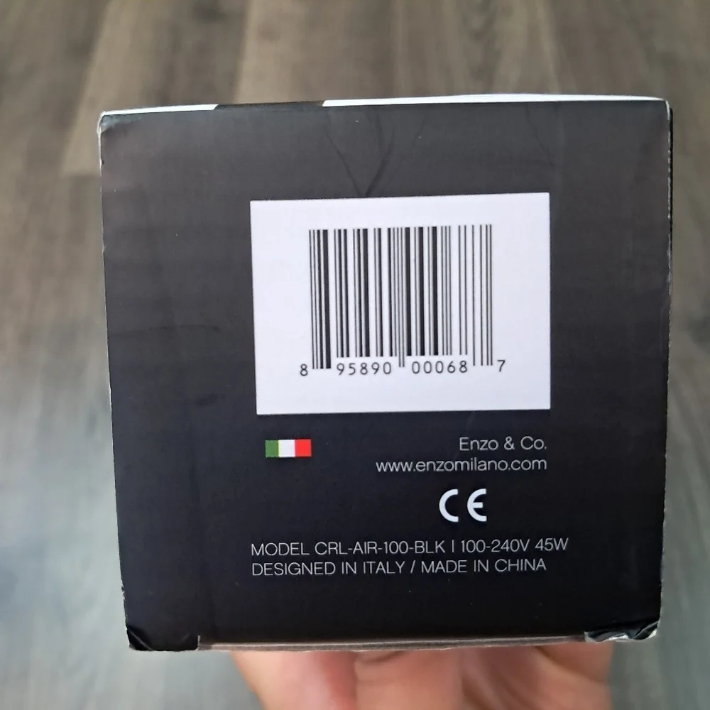 ENZO MILANO Aria 1 inch Cool Air Curler
